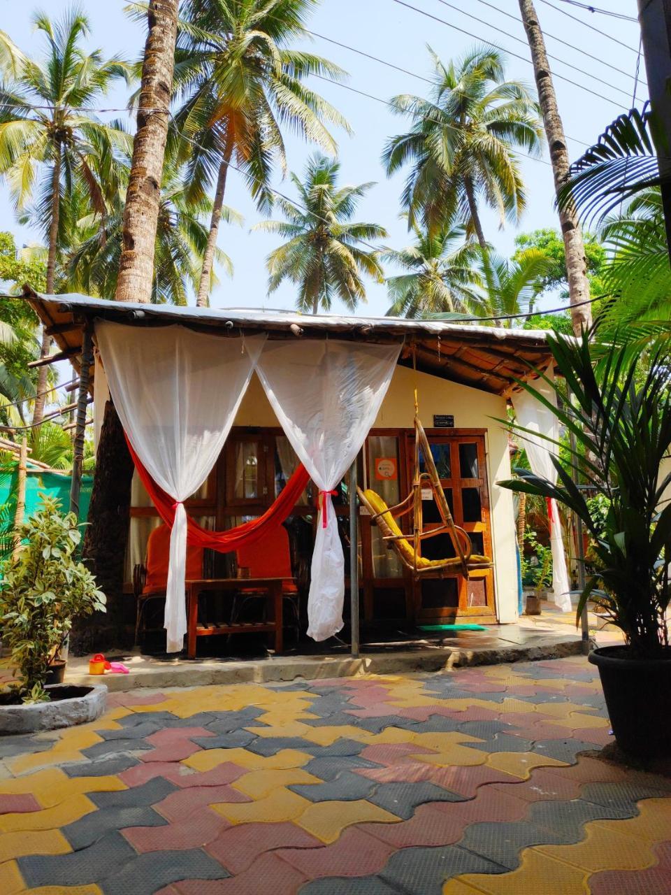 Tent Cressida Cyrus Bãi biển Bãi biển Palolem Ngoại thất bức ảnh