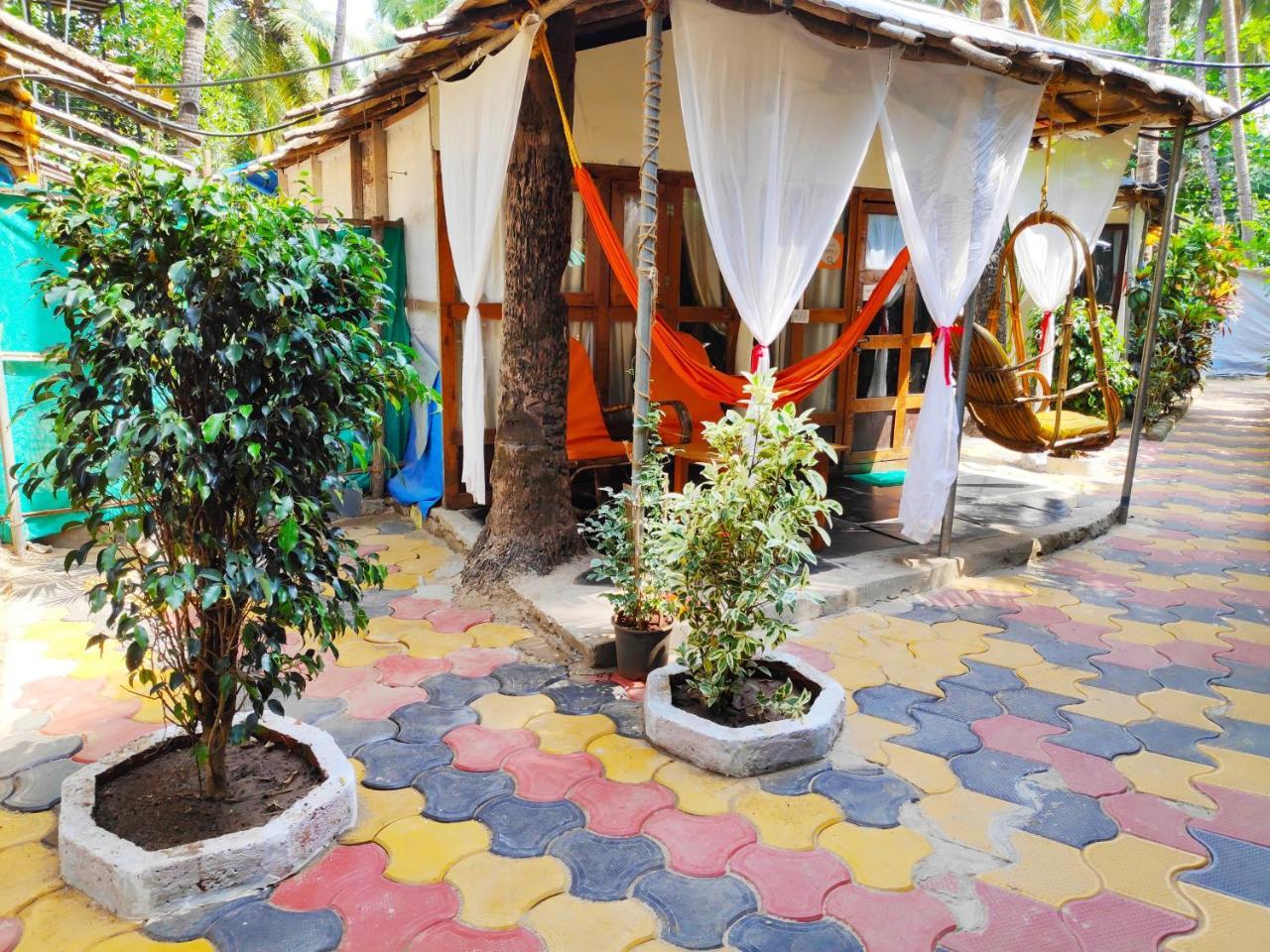 Tent Cressida Cyrus Bãi biển Bãi biển Palolem Ngoại thất bức ảnh